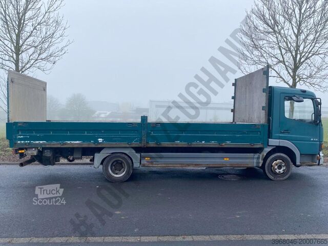 Plachtové dodávky (valník s plachtou) Mercedes Atego 815 - Klima - Luftfederung
