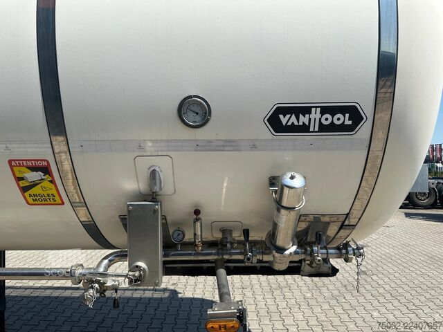Voedseltanker Van Hool FOOD / RVS chassis / empty weight: 5.860kg / 29...