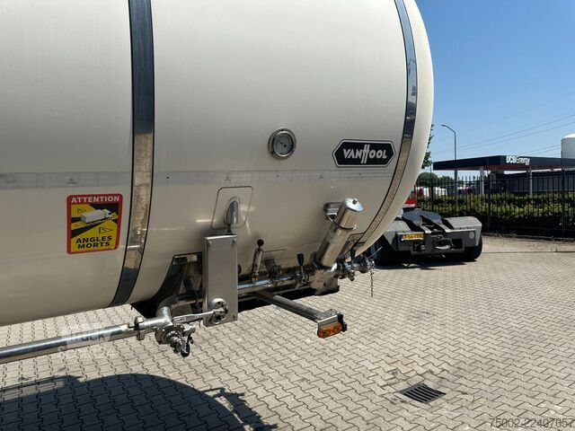 Voedseltanker Van Hool FOOD / RVS chassis / empty weight: 5.860kg / 29...