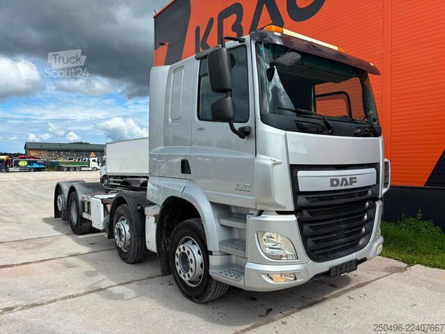  DAF CF 410 8x2*6 CHASSIS L=6351 mm / PTO