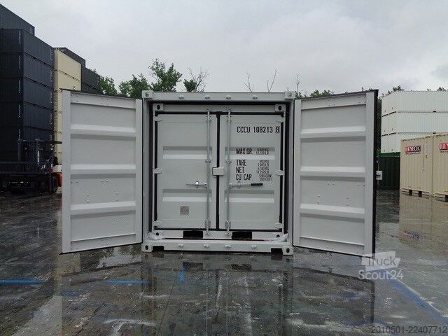  10/8/6 Fuß Set Baucontainer / Lichtgrau Minicontainer/Containerset/Self Storage