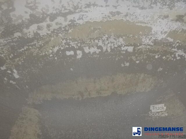 Silo Feldbinder Powder tank alu 60 m3 / Compressor diesel engine.