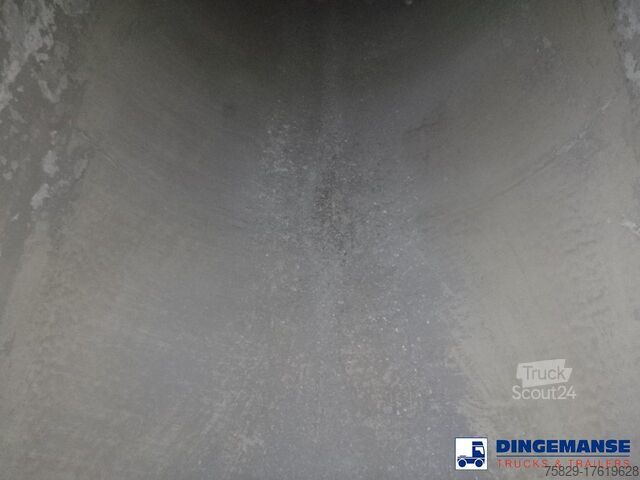 Silo Feldbinder Powder tank alu 60 m3 / Compressor diesel engine.