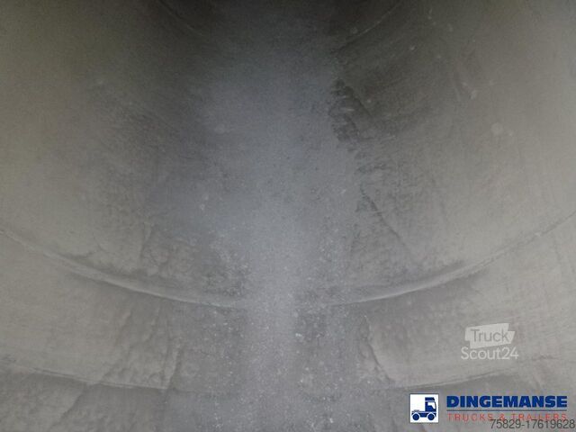 Silo Feldbinder Powder tank alu 60 m3 / Compressor diesel engine.