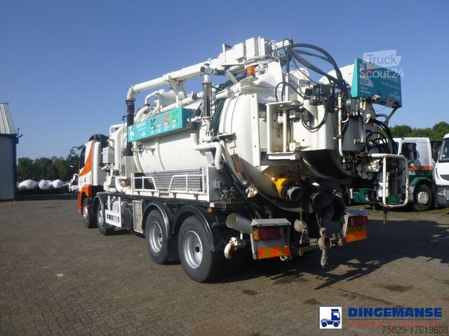 Veículo de aspiração Foden S108R 8x4 RHD Huwer vacuum tank 15.5 m3