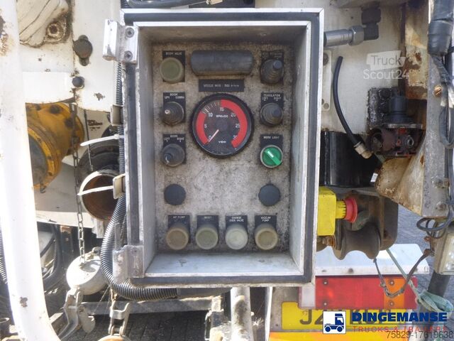 Veículo de aspiração Foden S108R 8x4 RHD Huwer vacuum tank 15.5 m3