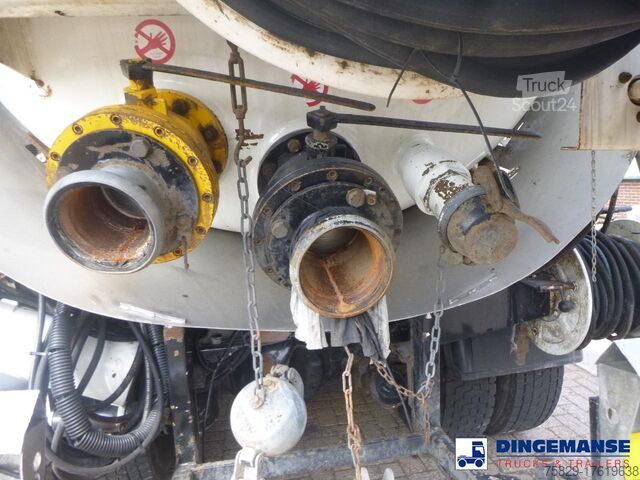 Veículo de aspiração Foden S108R 8x4 RHD Huwer vacuum tank 15.5 m3