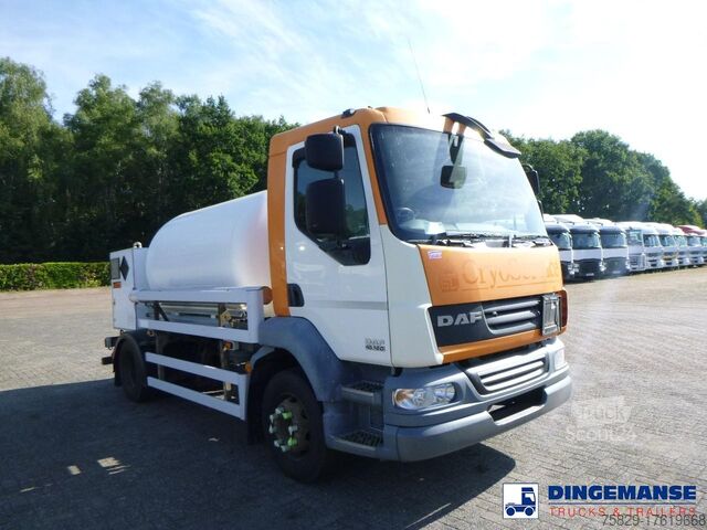Tanker D.A.F. LF 55.180 4x2 RHD ARGON gas truck 3.6 m3