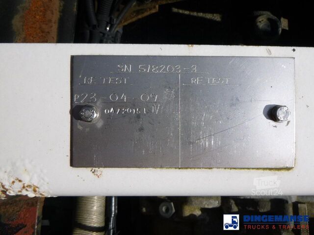 Tanker D.A.F. LF 55.180 4x2 RHD ARGON gas truck 3.6 m3