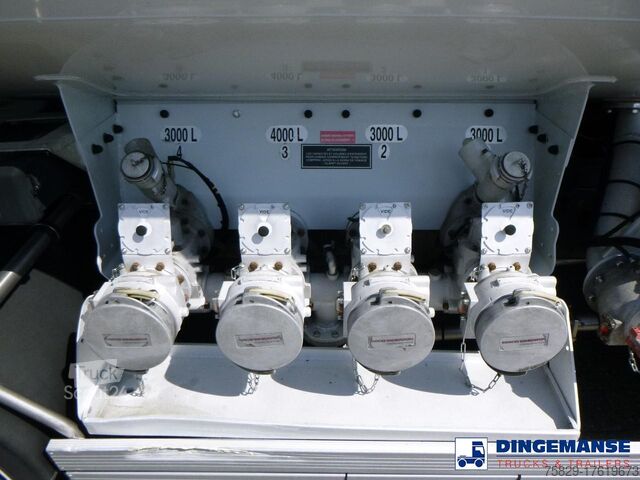 Cisterna Renault Premium 280 dxi 4x2 fuel tank 13.6 m3 / 4 comp