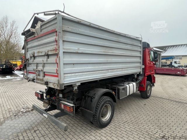 Třístranný sklápěč MERCEDES-BENZ Actros 1841 BB 4x4 Kipper + 2.Brücke + Reifen