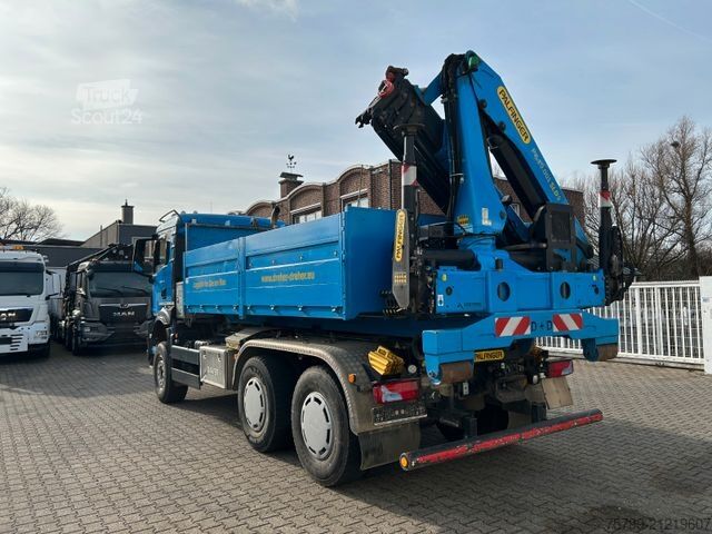 Kroklastebil MAN 26.510 Wechselsystem Abroller+PK19001+Container