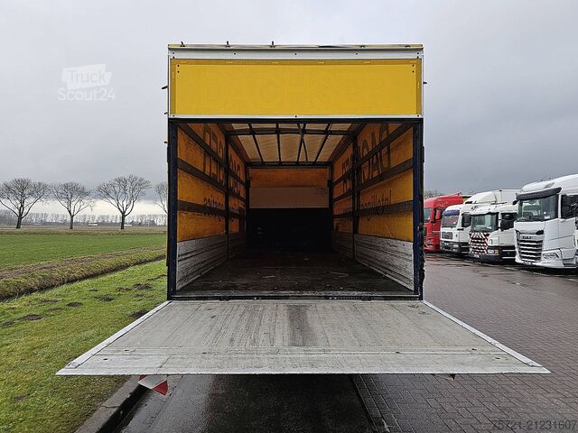 Tarpaulin MERCEDES-BENZ ATEGO 1530 AIRCO TAILLIFT