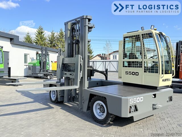 боковой погрузчик Hubtex S50D TRIPLEX 6300 FREE-LIFT PLATFORM1600
