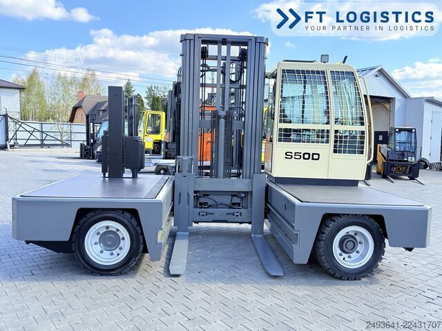 боковой погрузчик Hubtex S50D TRIPLEX 6300 FREE-LIFT PLATFORM1600