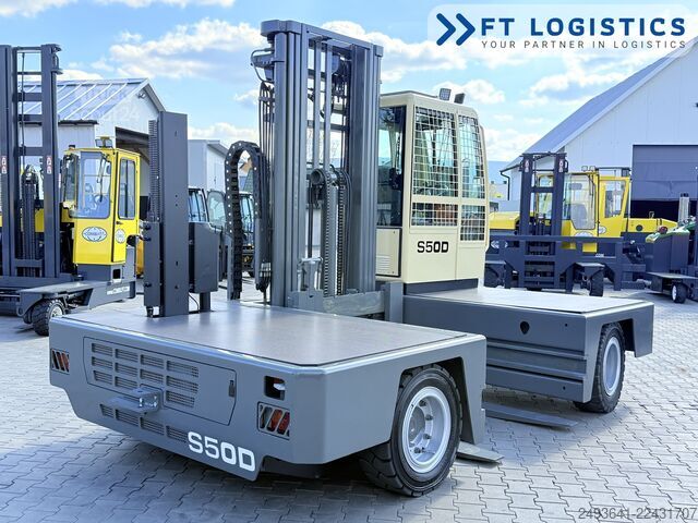боковой погрузчик Hubtex S50D TRIPLEX 6300 FREE-LIFT PLATFORM1600