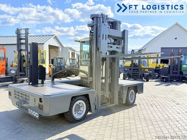 боковой погрузчик Hubtex S50D TRIPLEX 6300 FREE-LIFT PLATFORM1600