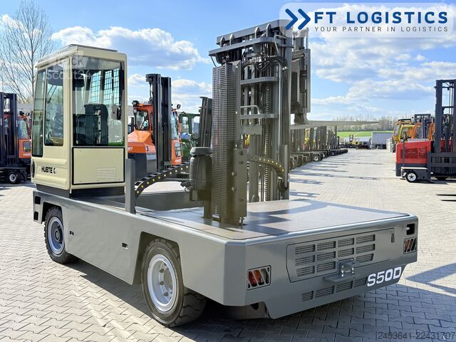 боковой погрузчик Hubtex S50D TRIPLEX 6300 FREE-LIFT PLATFORM1600