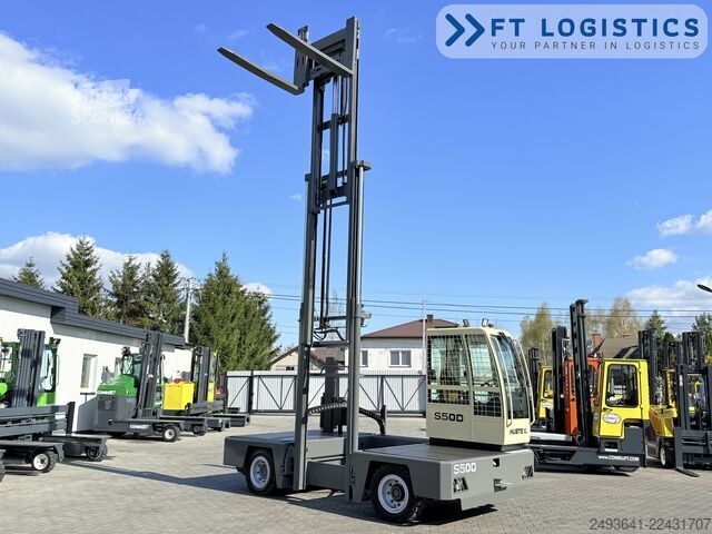 боковой погрузчик Hubtex S50D TRIPLEX 6300 FREE-LIFT PLATFORM1600