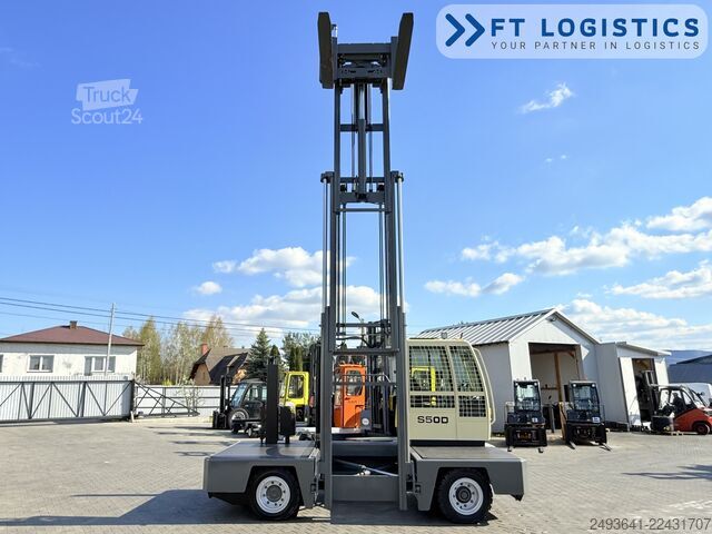 боковой погрузчик Hubtex S50D TRIPLEX 6300 FREE-LIFT PLATFORM1600