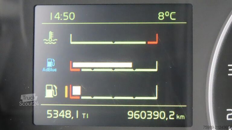 Standard-SZM Volvo FH 540 vin: YV2RT60A1JB881331 EURO6 2X FUEL TAN...