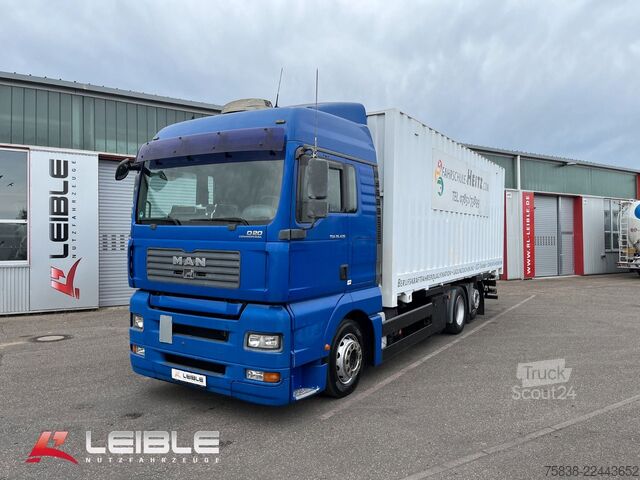 Camion porte-caisses amovibles MAN TGA 26.430*BDF*Fahrschule*Euro4*Retarder*