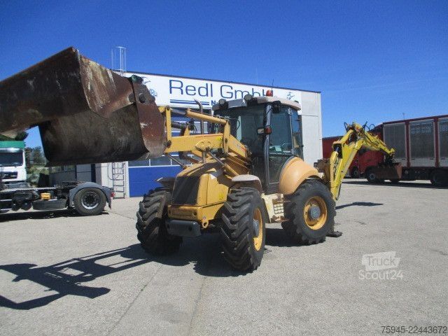 Retroexcavadora NEW HOLLAND LB 115-4PS, Reifen neuwertig