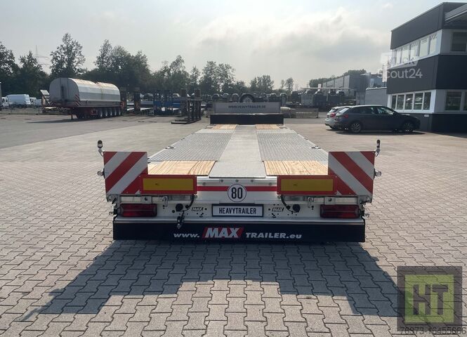 Semitrailer med lÄg lastkapacitet Faymonville MAX Trailer 4-Achs-Mega-Tele-Semi-niedri