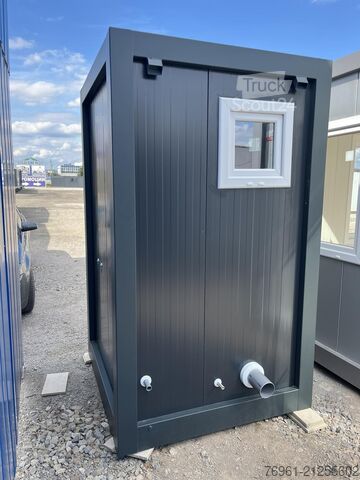 Conteneur sanitaire box individuel  Sanitärcontainer