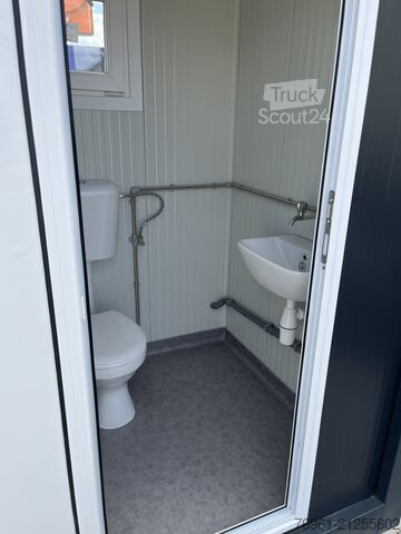 Conteneur sanitaire box individuel  Sanitärcontainer