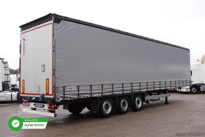 مقطورة نصفية مفتوحة مع قماش مشمع SCHMITZ CARGOBULL SCS24/L Varios