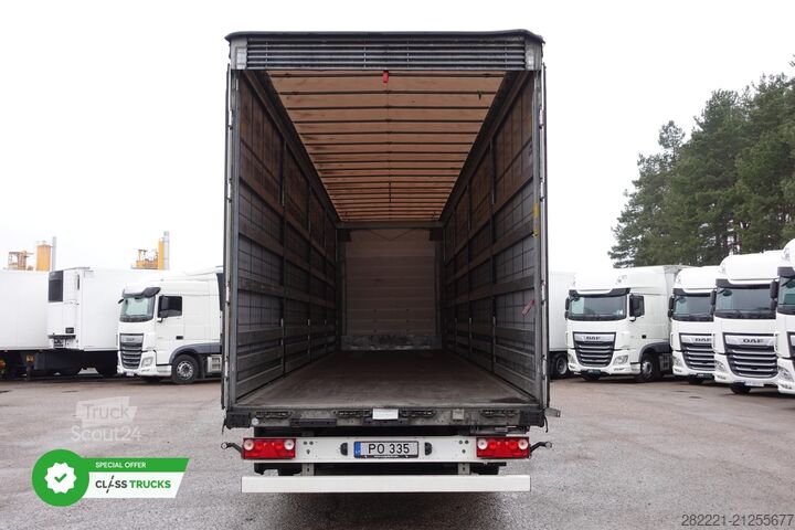 مقطورة نصفية مفتوحة مع قماش مشمع SCHMITZ CARGOBULL SCS24/L Varios