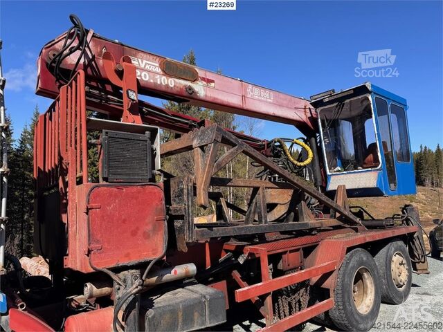 Автокран Scania R112 Truck with Crane and Saw