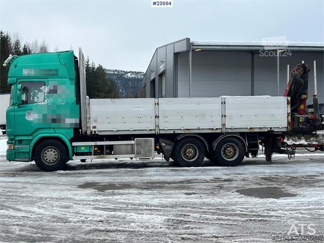 Nosturiauto Scania R730 6x4 Combination Truck - Palfinger 20 tm Crane