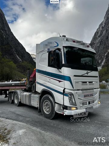 Автомобил с кран Volvo FH500 truck with a 24 t/m Palfinger crane