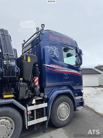 Автокран Scania R580 8x2 crane truck – 80 t/m Fassi crane with jib