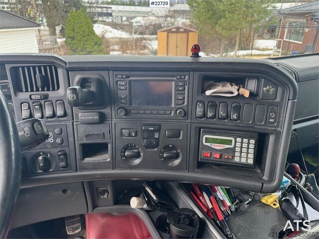 Krano sunkvežimis Scania R580 8x2 crane truck – 80 t/m Fassi crane with jib
