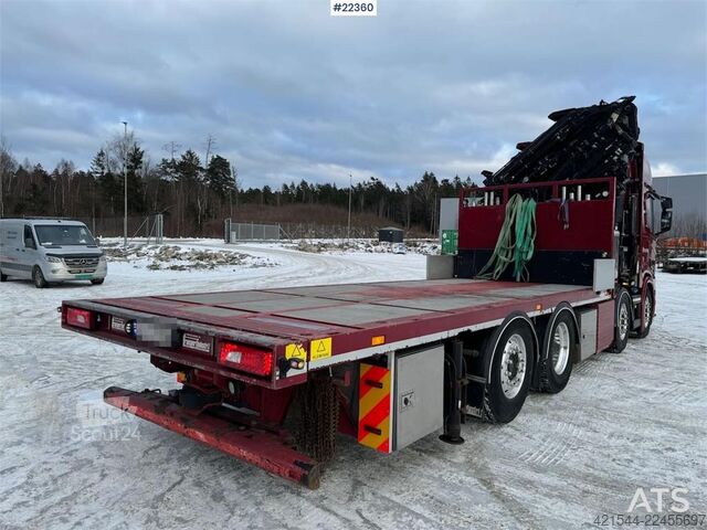 Vinç kamyonu Scania R580 8x2 crane truck with 85 t/m Hiab crane – jib