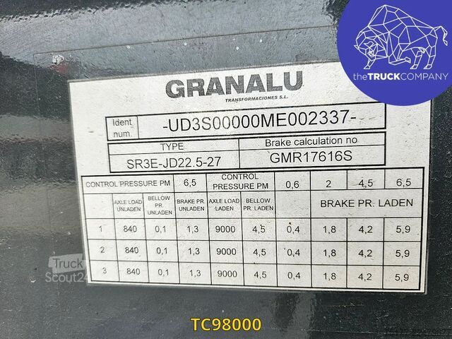 شاحنة قلابة Granalu 
