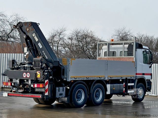 Żuraw samochodowy MERCEDES-BENZ ACTROS 2641 * HIAB 322 EP-3 HIPRO+FUNK / 6x4