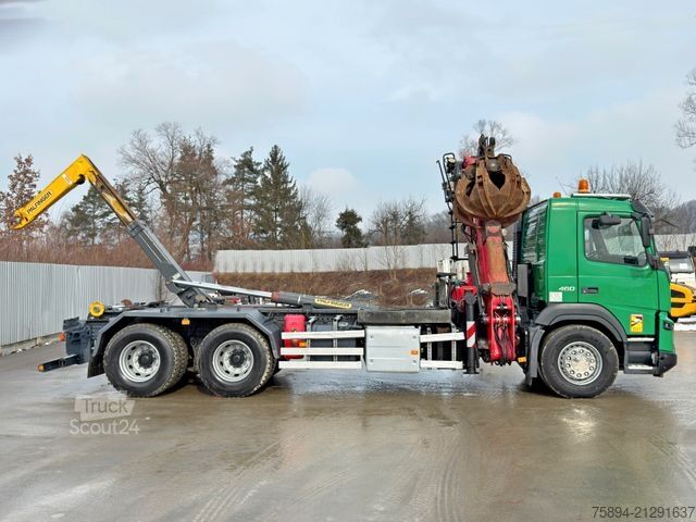 Autocamion cu cârlig pentru containere VOLVO FMX 460 * Abrollkipper +PK EPSILON Q150279 * 6x4