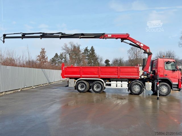 Żuraw samochodowy VOLVO FM 420 Kipper 6,40m *HMF 2020 K5/FUNK *8x4