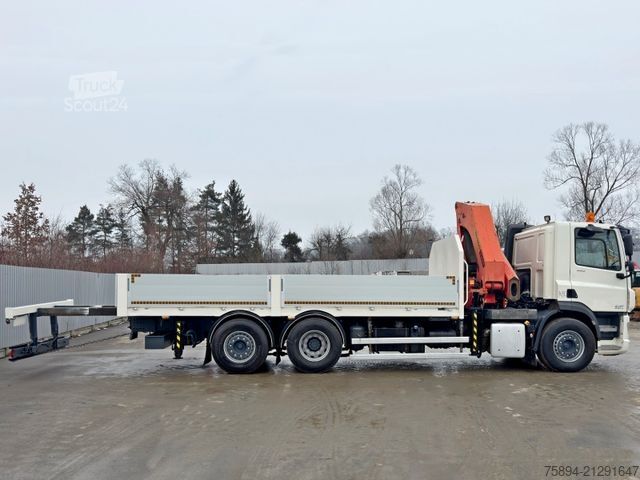 Żuraw samochodowy DAF CF 440 Pritsche 6,30 m + KRAN / FUNK * 6x2