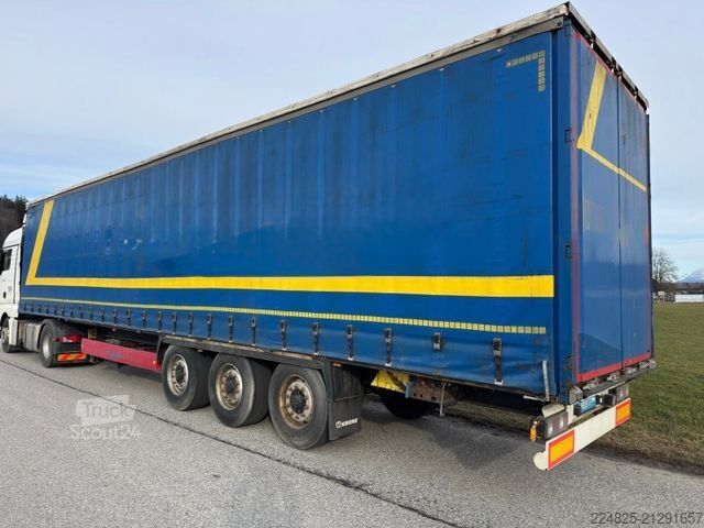 Semirremolque caja KRONE SD 3-ACHS AUFLIEGER*2013*1HAND*