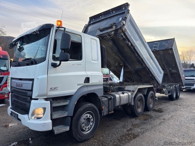 Tovornjak prekucnik DAF CF 460 KIPPER+KIPPANHÄNGER SCHWARZMÜLLER*2015*