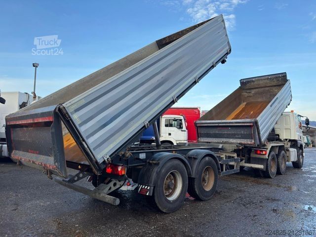Tovornjak prekucnik DAF CF 460 KIPPER+KIPPANHÄNGER SCHWARZMÜLLER*2015*