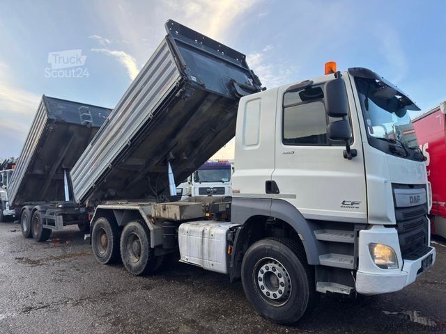 Tovornjak prekucnik DAF CF 460 KIPPER+KIPPANHÄNGER SCHWARZMÜLLER*2015*