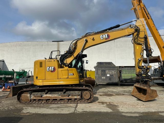 Excavadora de cadenas CATERPILLAR 325 07E / Planierschild / OilQuick