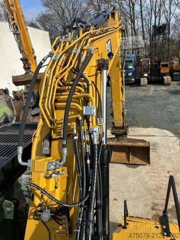 Excavadora de cadenas CATERPILLAR 325 07E / Planierschild / OilQuick