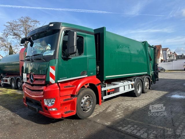 Camión de la basura MERCEDES-BENZ Actros 2533 / Faun Variopress 524 / 5 xAuf Lager